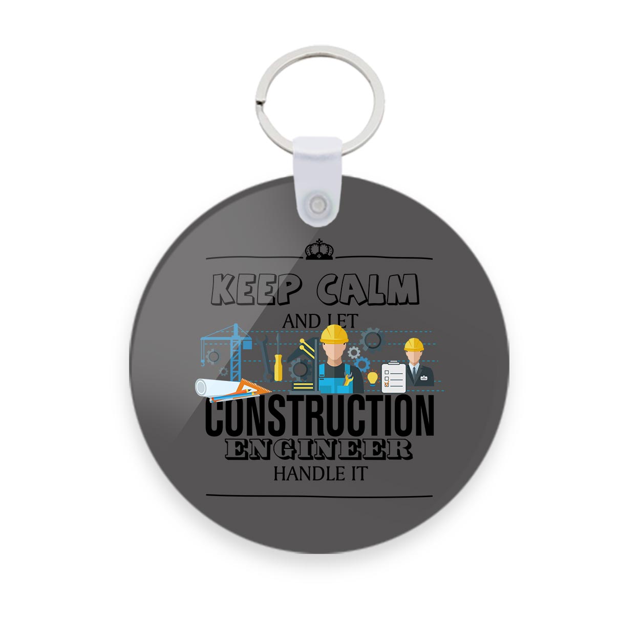 Construction Printed Keychain kc650 price in Pakistan at Symbios.PK